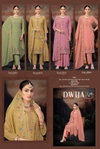 Dwija By Fourdots Mal Chiffon Designer Salwar Suits Wholesalers In Surat
